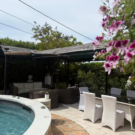 Grand Appt 6p Climatise Dans Avec Piscine - 8 Kms De Cannes * أنتيب