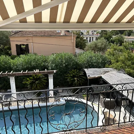 Apartmán Grand Appt 6p Climatise Dans Avec Piscine - 8 Kms De Cannes *