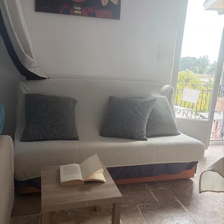 Apartment Grand Appt 6p Climatise Dans Avec Piscine - 8 Kms De Cannes *