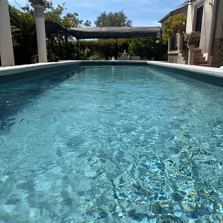 Grand Appt 6p Climatise Dans Avec Piscine - 8 Kms De Cannes