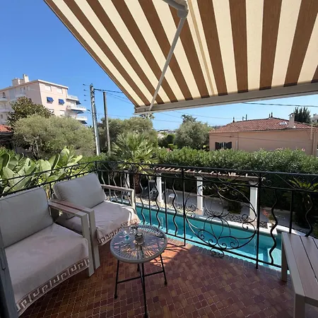 Grand Appt 6p Climatise Dans Avec Piscine - 8 Kms De Cannes Apartmán